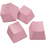 Kit De Teclas (key Caps) Pbt Para Teclados Razer Quartz Pink