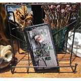 Case Protector Para iPhone Rosa Flor Retrato Hombre Mujer 3d