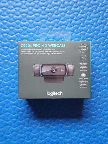 Oferta! Logitech C920s Pro Camara Web Cam 1080p 30fps