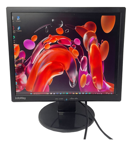 Monitor Itautec Infoway L1742tt, 17 Polegadas - Lcd