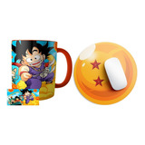 Paquete De Mouse Pad Y Taza Dragon Ball