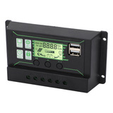 Controlador Regulador De Panel Solar 20a, 2 Salidas Usb Pwm