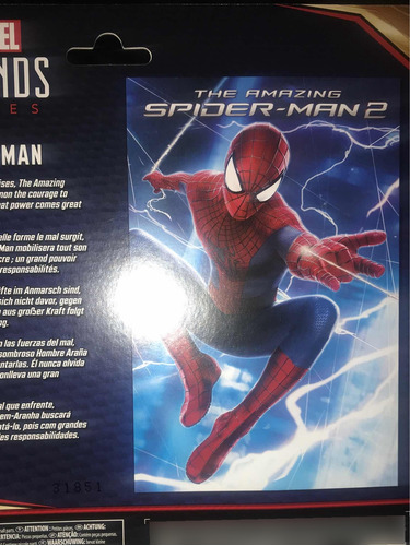 Andrew Garfield Spiderman Marvel Legends Hasbro 6 Pulgadas