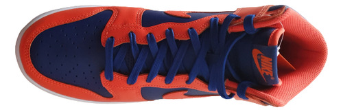 Nike Dunk Hi Retro Orange Deep Royal Blue Br 40.5,  Eu 40.5 