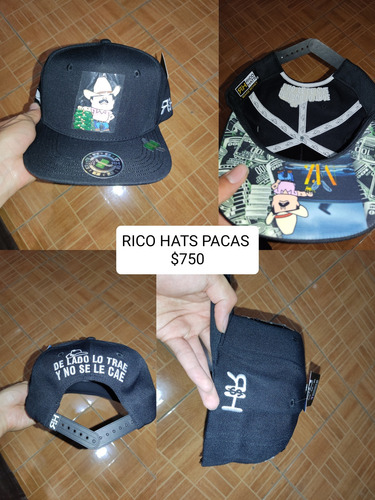 Gorra Ricohats Mz Pacas De Billetes 