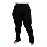 Calça Feminina Flare Bailarina Suplex Plus Size Tam. G Ao G3