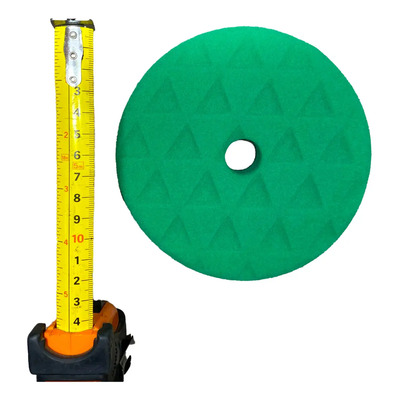 Almohadilla Para Pulir Encerar Triángulo Corte Alto 6 Verde | MercadoLibre