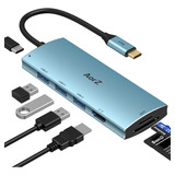 Hub Usb C, Adaptador Usb A Hdmi Multipuerto Aorz Usb C Dongl