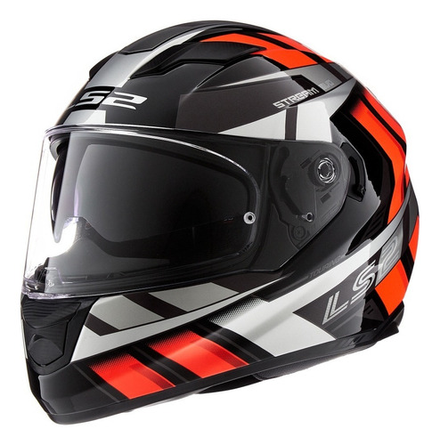 Casco Moto Integral Ls2 320 Stream Evo Loop Doble Visor