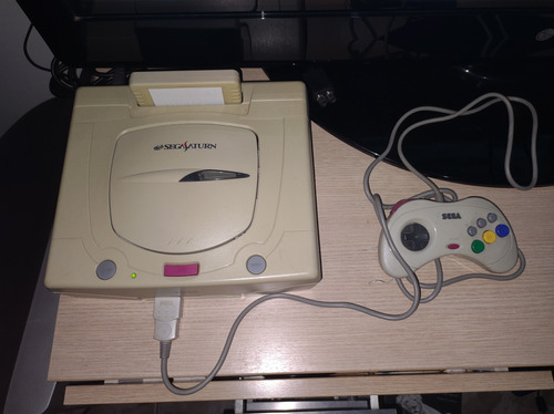 Sega Saturno Branco Desbloq