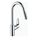 Grifería Hansgrohe Focus Cocina Monocomando Con Rociador 