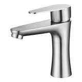 Torneira Lavabo E Banheiro Aço Inox 304 Escovada Quente/fria