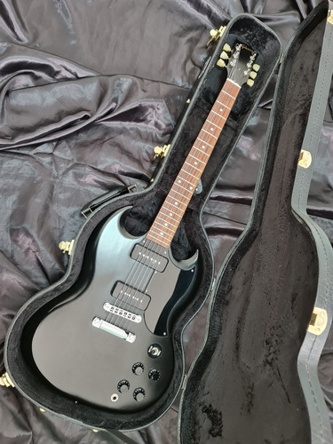 Guitarra Gibson Sg Special 60 Tribute P90 Satin Black.