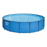 Piscina Estrutural Redondo Bestway 56488 Com Capacidade De 1