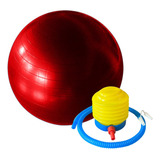 Pelota Balon Pilates Yoga 55 Cms + Inflador Gym Ball Sport