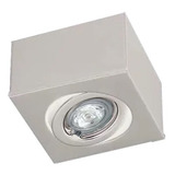 Plafón Moderno Dicroico Cuadrado 1 Luz Led 7w