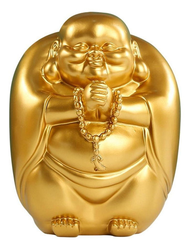 Dinheiro Estátua De Buda Maitreya Cofrinho Decoração De