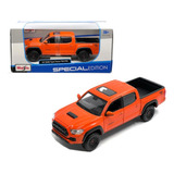 Maisto 1:24 2023 Toyota Tacoma Trd Pro Naranja Camioneta 