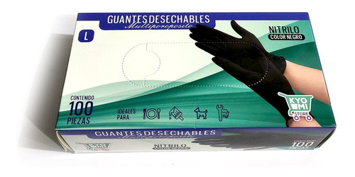 Caja De Guantes Desechables Kyomi