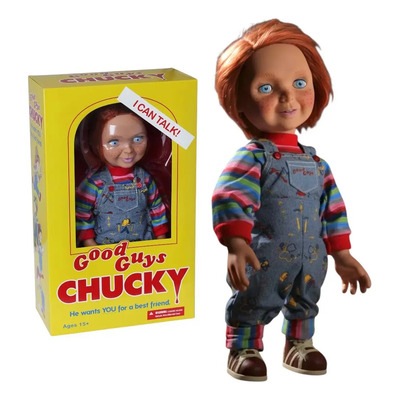 Muñeco Chucky Niño Bueno Good Guys Buen Chico Child´s Play De Mezco Toys Con Sonido Y Articulado Premium | Meses sin interés