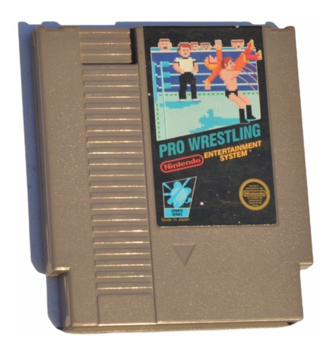 Pro Wrestling  Videojuego Nintendo Nes 1985 Usado