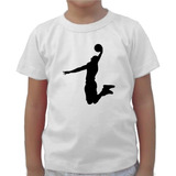 Camiseta Infantil Estampa Esporte Basquete 23