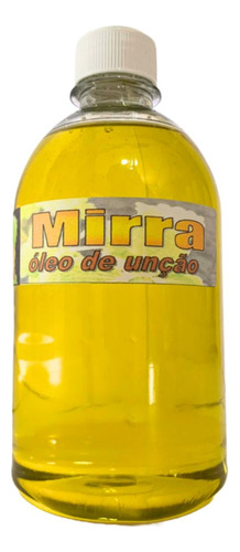 Óleo Para Unção Mirra - Menor Preço-500 Ml - Puro - Pastores