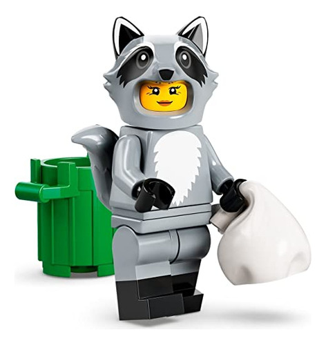 Bonificación De Disfraz De Mapache De La Serie 22 De Lego Mi