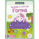 Livro Escolar Aprenda A Letra De Forma Apoio Infantil