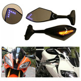 Espejo Retrovisor Led Con Luz Para Yamaha Yzf R1 R6 Fz1 Fz6