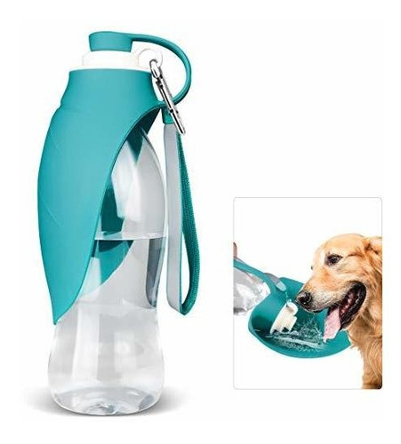 Botella Agua Para Perros Portátil Tiovery - 20 Oz