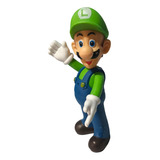 Super Mario Bross Luigi Grande 18cm Verde Juguetes Para Niño