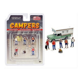 American Diorama 1:64 Set Diorama Campamento Camping