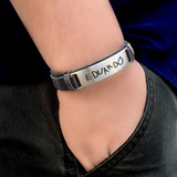 Bracelete Masculino Com Nome Personalizado