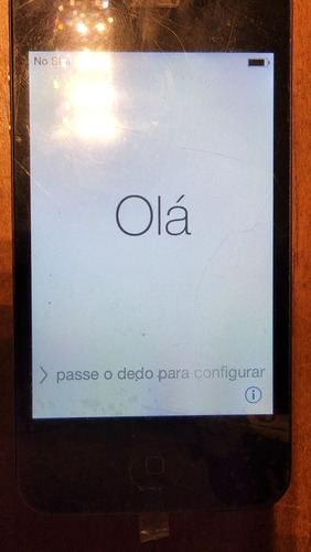 iPhone 4 Funcionando, Tela Ainda C/ Película, Bat Ok, Leia!