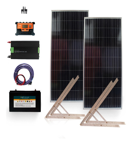 Kit Solar Aislada 1500w Batería Agm (innovación Gel) | Ultra