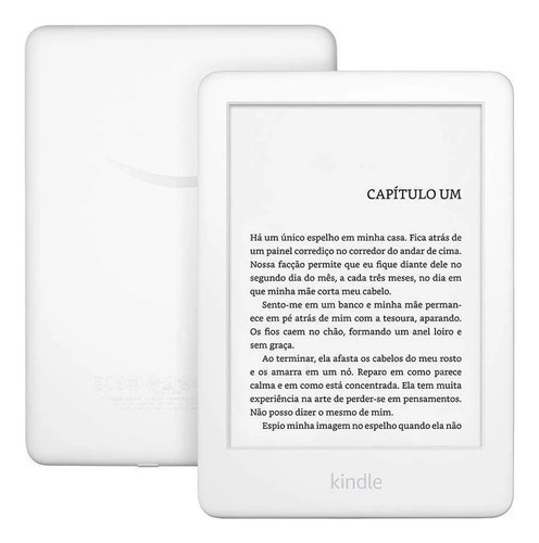 E-reader Kindle 10 Gen 4gb Branco Com Tela De 6  
