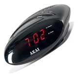Radio Reloj Despertador Alarma Display Led Am/fm C/ Memoria