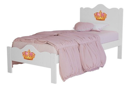 Cama Solteiro Nina Coroa, Cama Infantil