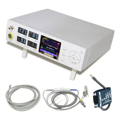 Monitor Veterinario Portátil Xignal Cms5000vet 3 Parámetros Nibp Spo2 Pr