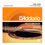 Encordado D'addario Ez900 Guitarra Electroacustica