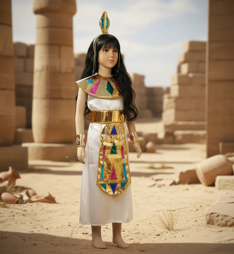 Disfraz De Egipcia Para Naciones Unidas Egipto Cleopatra | Meses sin interés