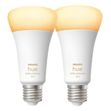 Set 2 Philips Hue White Ambience Calido Frio 1600lm Alta P.