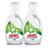 Pack 2 Detergente Líquido Concentrado Ariel Doble Poder 1.8l