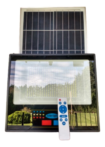 Reflector 300w Panel Solar 750 Led Baliza Emergencia Remoto 