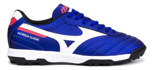 Society Mizuno Morelia Classic - Azul / Branco - Adulto