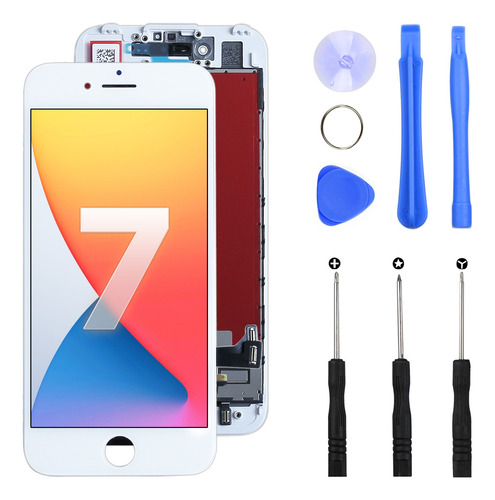 Pantalla Táctil Lcd Para iPhone 7 A1660 A1778 A1779 Blanco