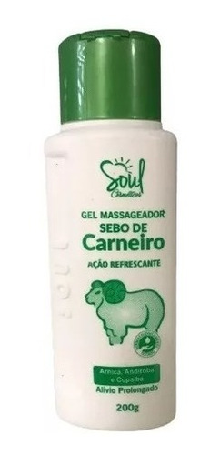 Gel Massagem 15 Ervas Bio Instinto C/ Sebo Carneiro 200g