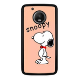 Funda Protector Para Motorola Moto Snoopy Dog Perro 02