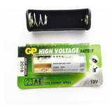 Suporte De Bateria A23 E Bateria A23 12v Gp Alcalina